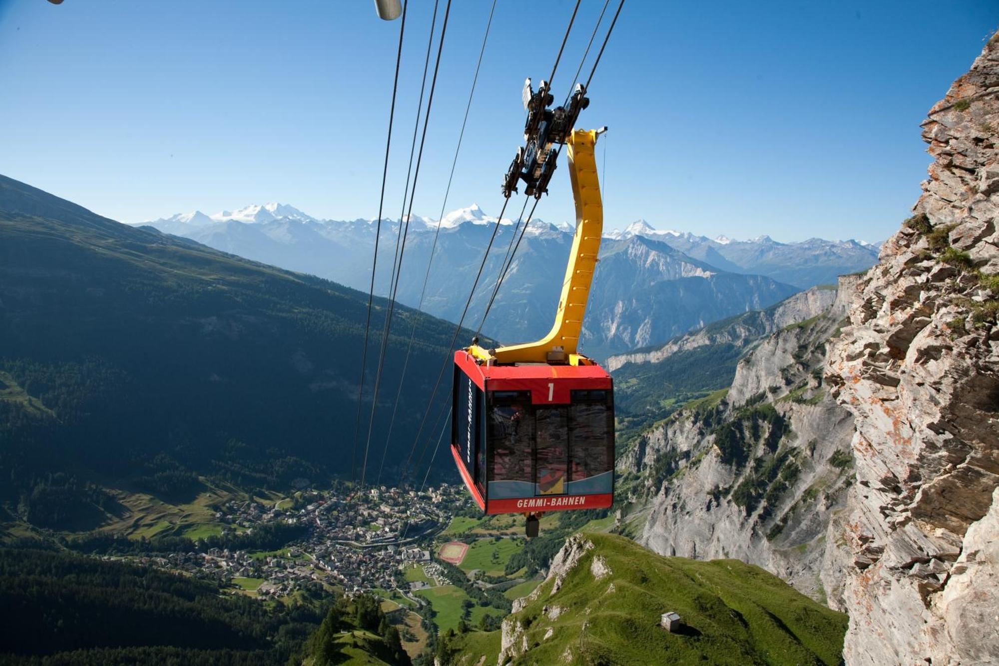 Hotel Alpenblick-Leukerbad-Therme Eksteriør billede